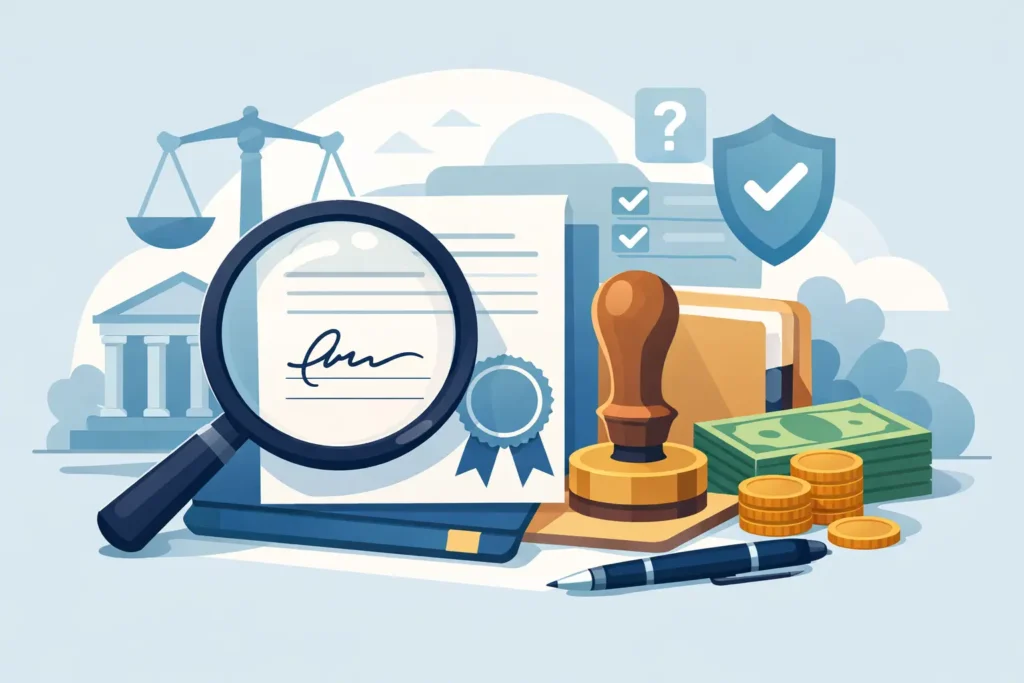 Cheap Notary Public: What to Check First