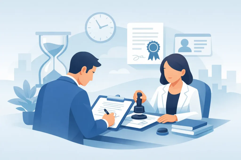 Need a Document Notarised Quickly?