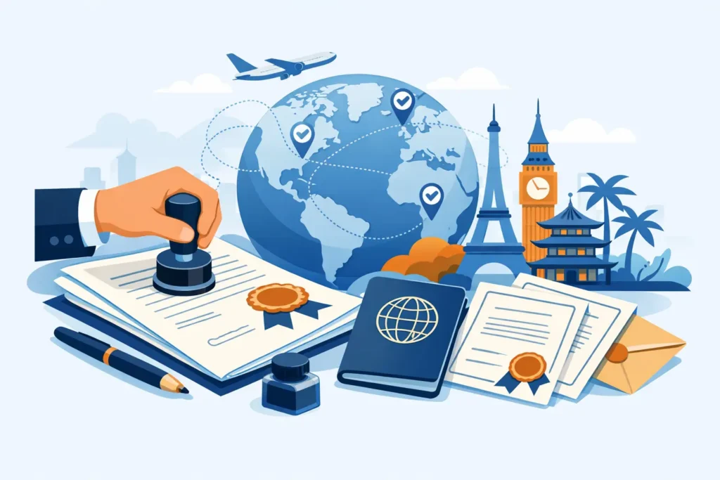 Notarised Documents for Overseas Use Explained