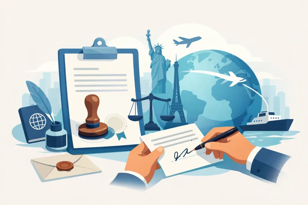 Notary Public Services for Overseas Documents
