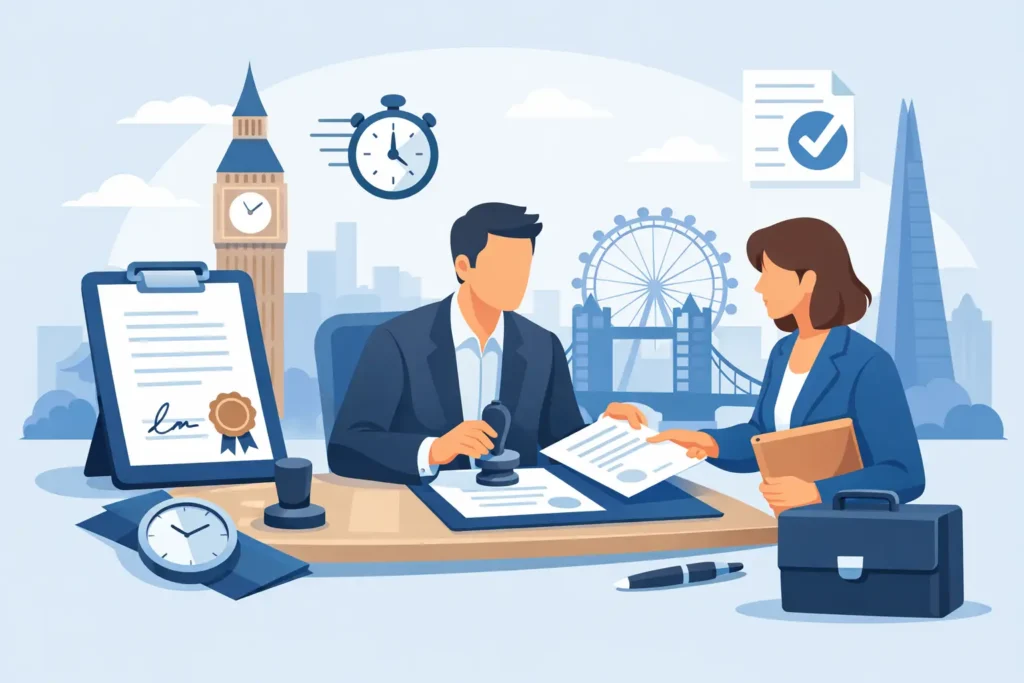 Same Day Notary London: Fast, Correct Service