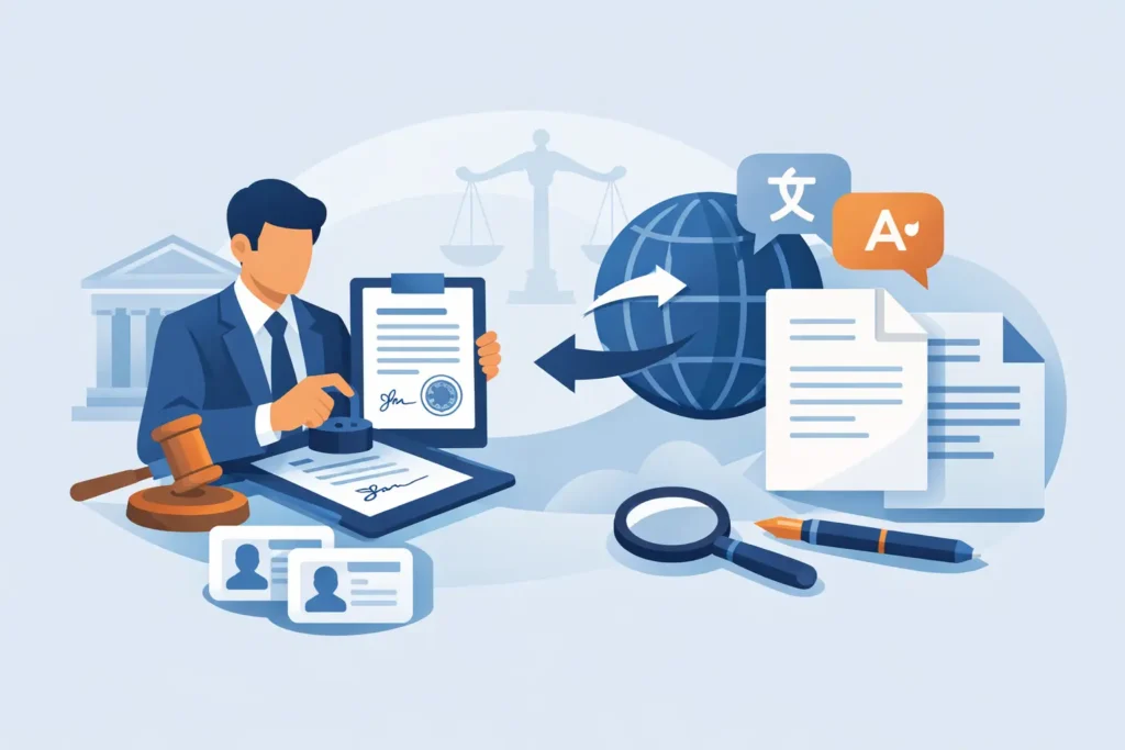 Notary Public Document Translation Explained