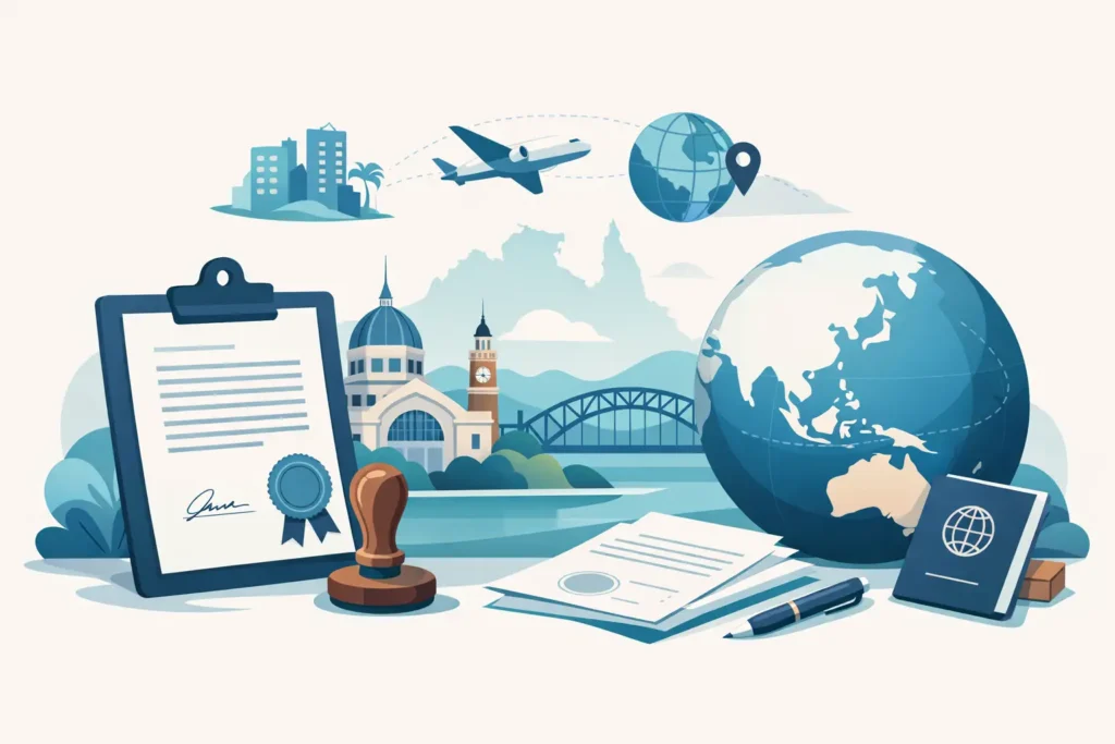 Notary Public Victoria for Overseas Documents