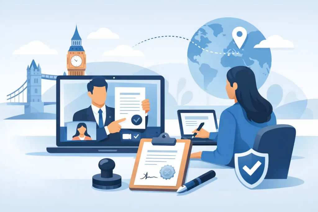 Remote Notary: What UK Clients Need to Know
