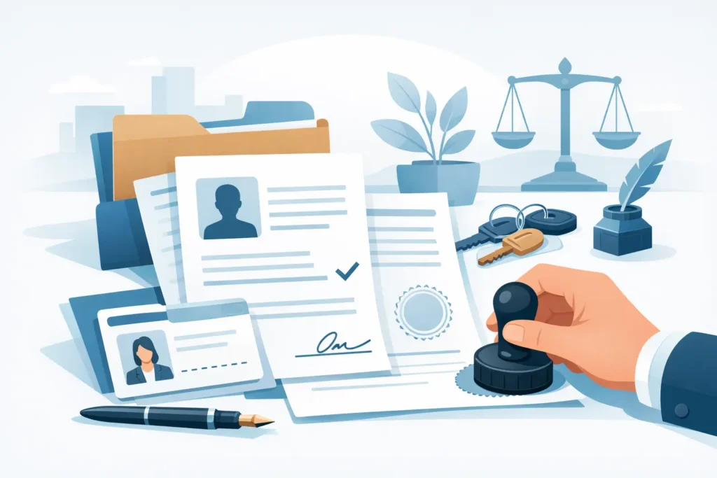 Documents Needed for Notarisation