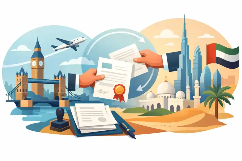 How to Legalise Documents for UAE From the UK