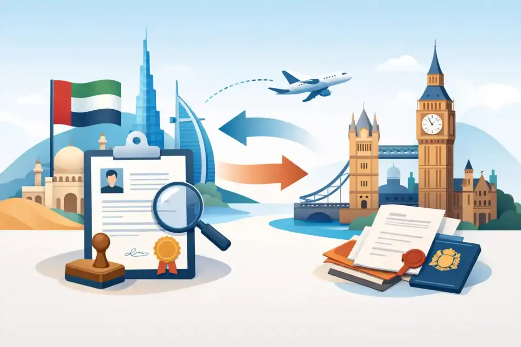 UAE Document Attestation for UK Documents