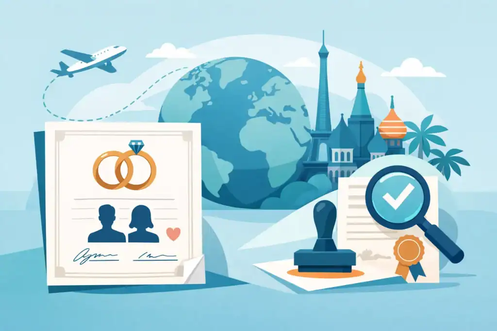 How to Authenticate Marriage Certificates Abroad