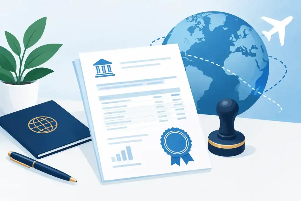 How to Certify Bank Statements for Overseas Use