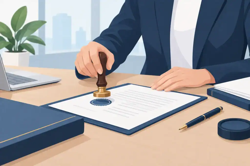 How to Notarise Corporate Documents Properly