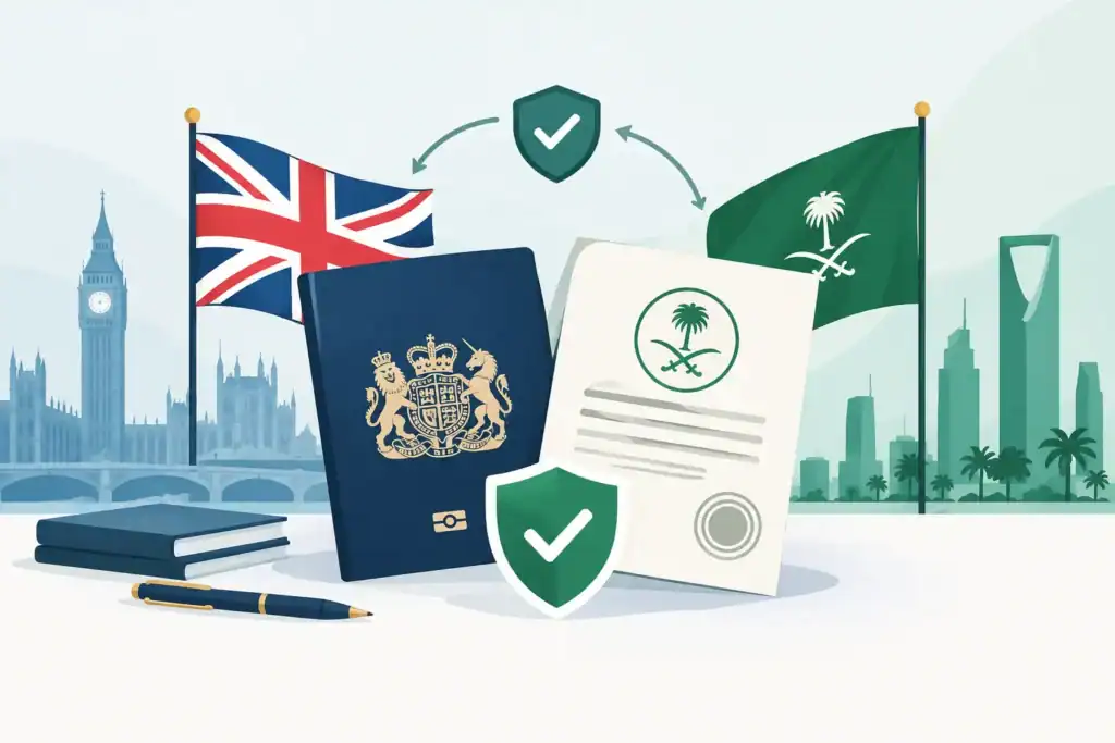 Saudi Document Authentication for UK Documents
