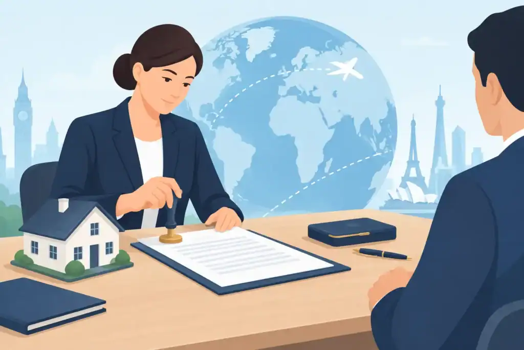 Property Document Notarisation for Overseas Sales